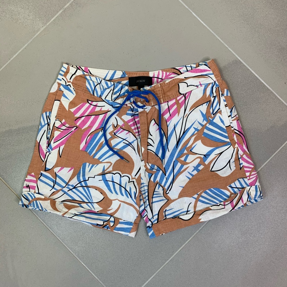 J. Crew Linen Blend Shorts
